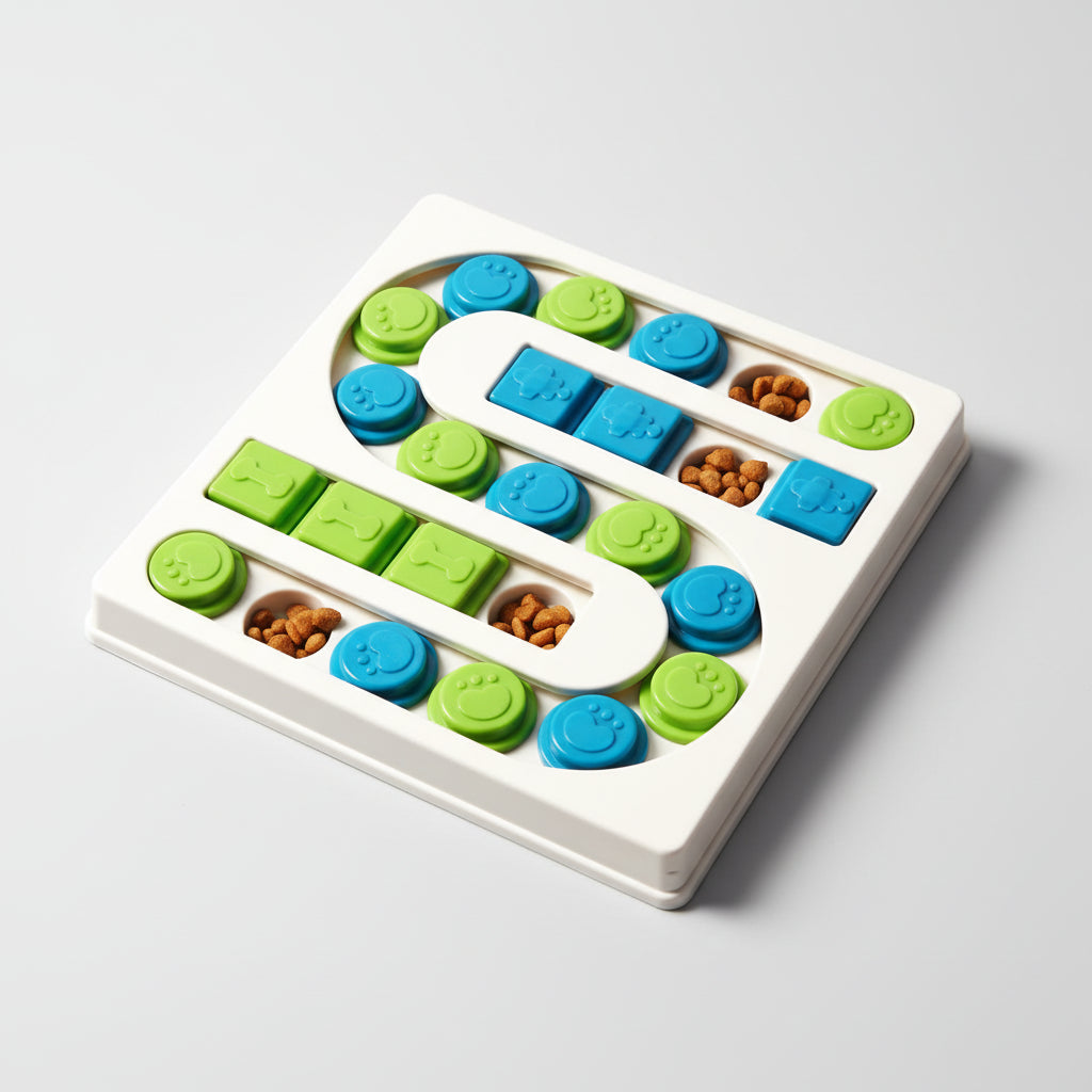 S-Shaped Puzzle Feeder